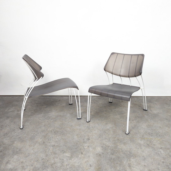 Image 1 of Pair Of Ps Hässlö Outdoor Lounge Chairs By Monika Mulder For Ikea, 1990S