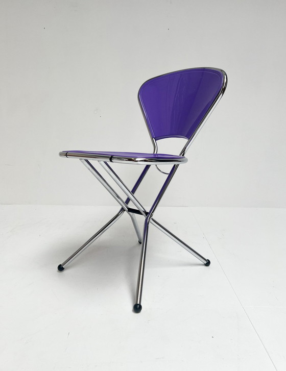 Image 1 of Ikea Sebastian Folding Chair By Niels Gammelgaard, 1980'S