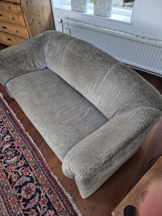 Image 1 of For Sale Beautiful Leolux Mink Two-Seater Sofa.