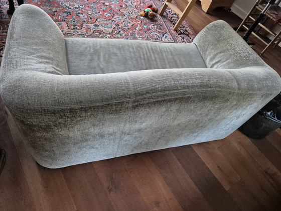 Image 1 of For Sale Beautiful Leolux Mink Two-Seater Sofa.