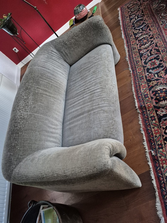 Image 1 of For Sale Beautiful Leolux Mink Two-Seater Sofa.