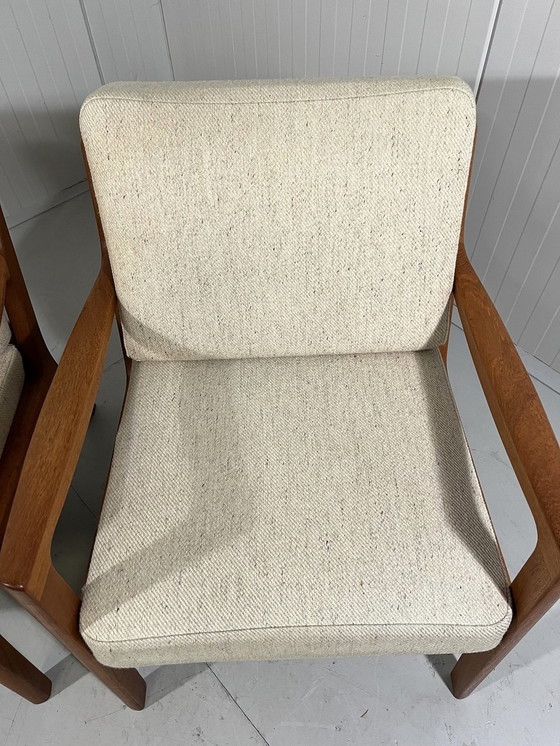 Image 1 of Ole Wanscher Armchairs Senator For Poul Jeppesen, Denmark