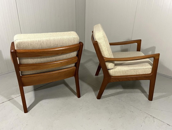 Image 1 of Ole Wanscher Armchairs Senator For Poul Jeppesen, Denmark