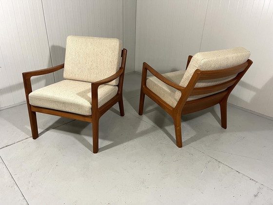 Image 1 of Ole Wanscher Armchairs Senator For Poul Jeppesen, Denmark