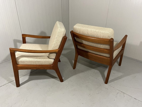 Image 1 of Ole Wanscher Armchairs Senator For Poul Jeppesen, Denmark