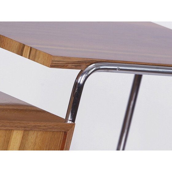 Image 1 of Vintage functionalist desk in tubular steel, 1930s