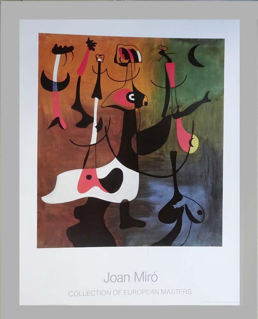 Joan Miro - Personnages Rythmiques 1934 - Achenbach Art Edition 1986