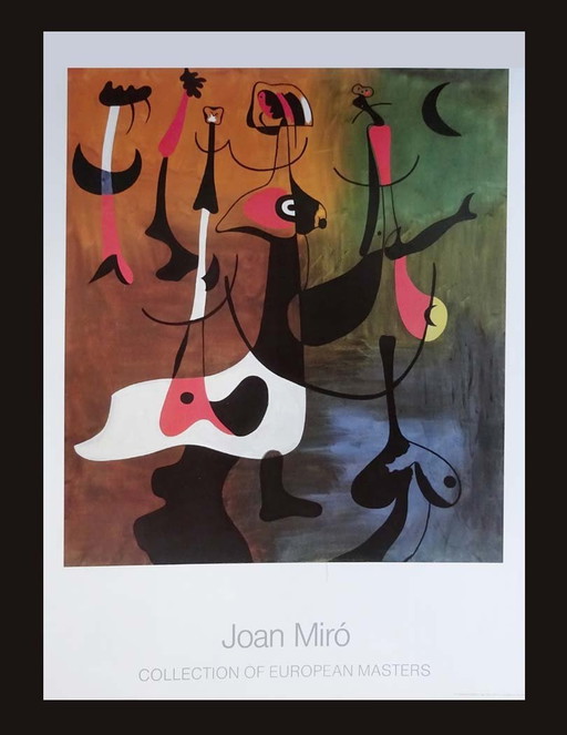 Joan Miro - Personnages Rythmiques 1934 - Achenbach Art Edition 1986