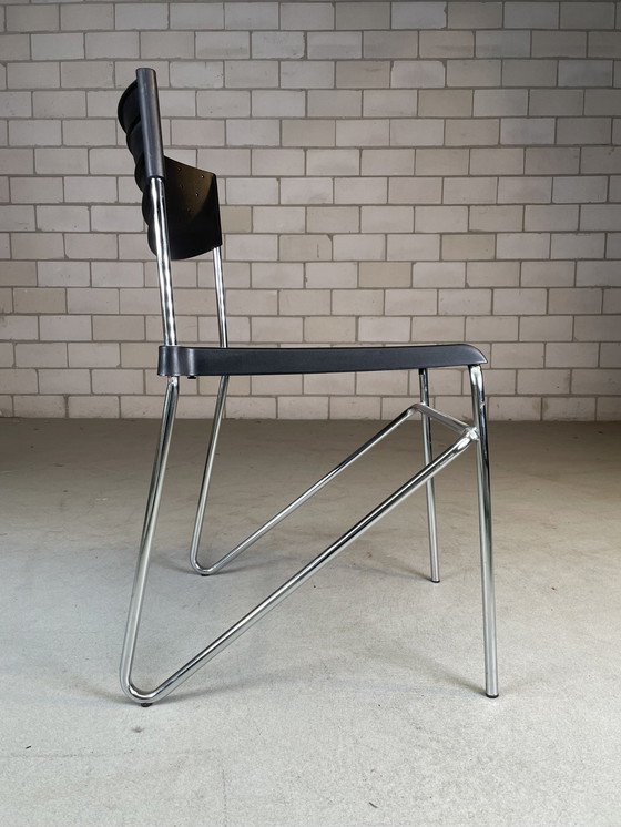 Image 1 of 4X Midj Ciao Stacking Chair