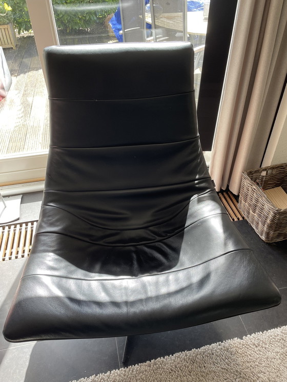 Image 1 of Bodilson - Poltrona Lounge - Pelle Nera