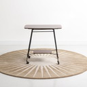 Vintage Rolling Side Table