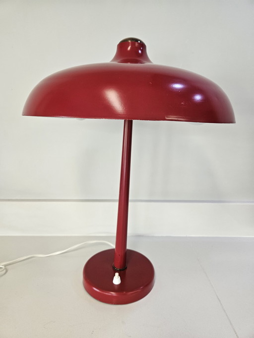 Lampe de bureau à champignon rouge massif Modèle 12765