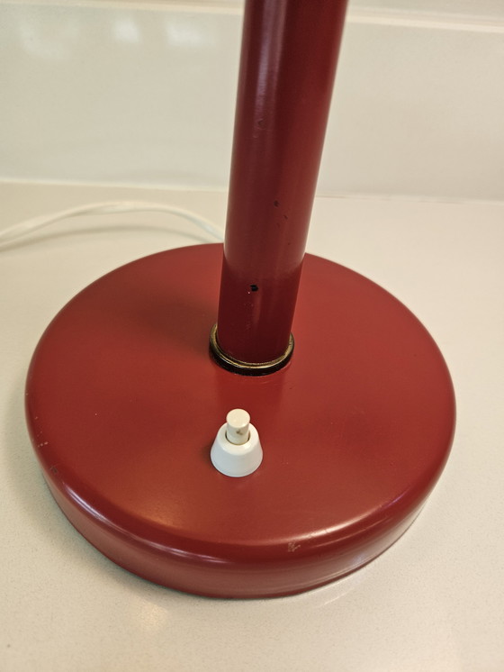 Image 1 of Massive Red Mushroom Desklamp Model 12765