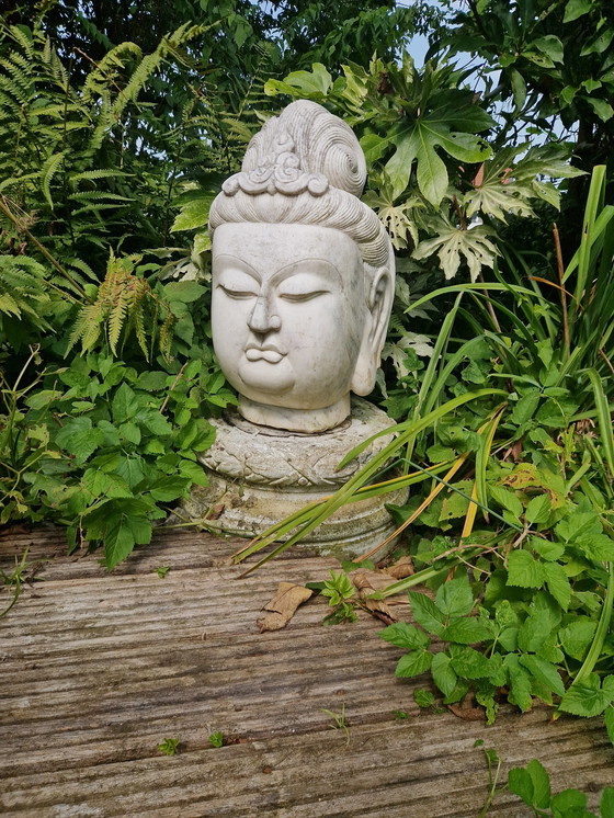 Image 1 of 19 Century Chinese Statue