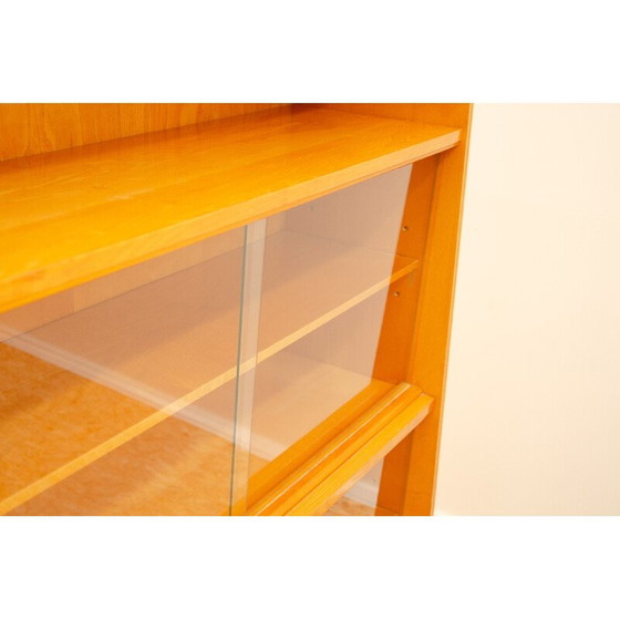 Image 1 of Vintage walnut and beech bookcase by František Jirák for Jitona, Czechoslovakia 1960