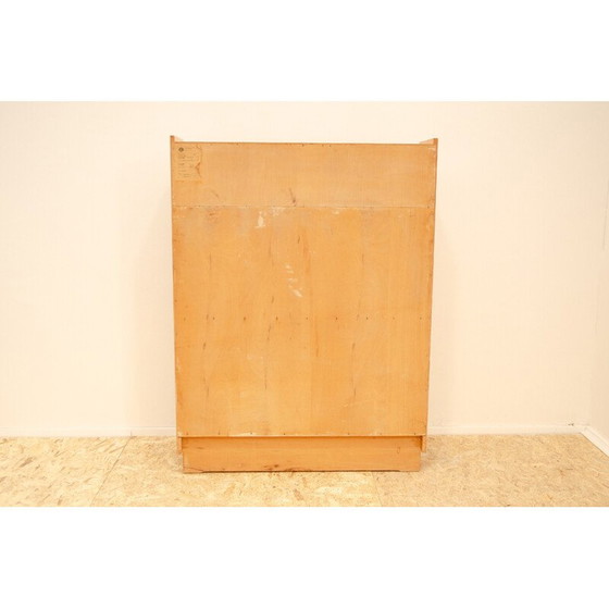 Image 1 of Vintage walnut and beech bookcase by František Jirák for Jitona, Czechoslovakia 1960