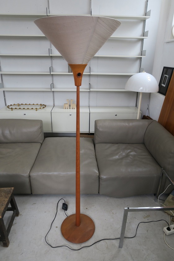 Image 1 of Rare Floor Lamp In Teak From Dyrlund, Denmark, 70S