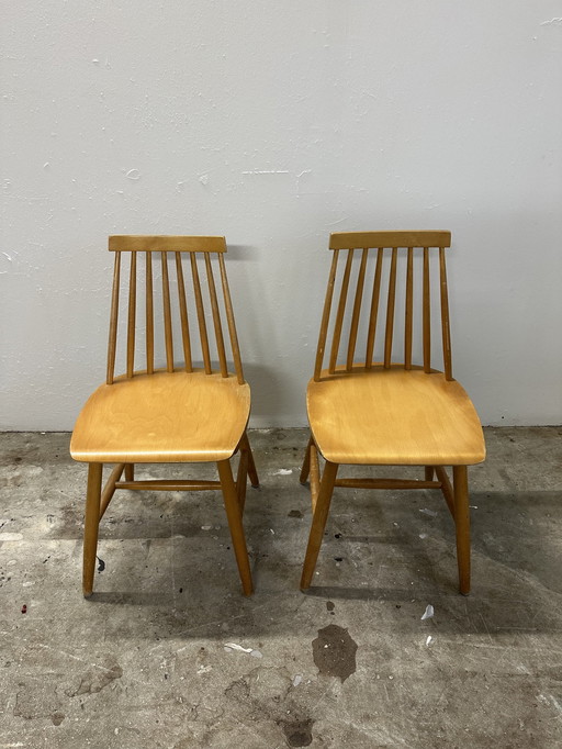 Vintage Ikea Bar Chairs Model Tellus 1960s
