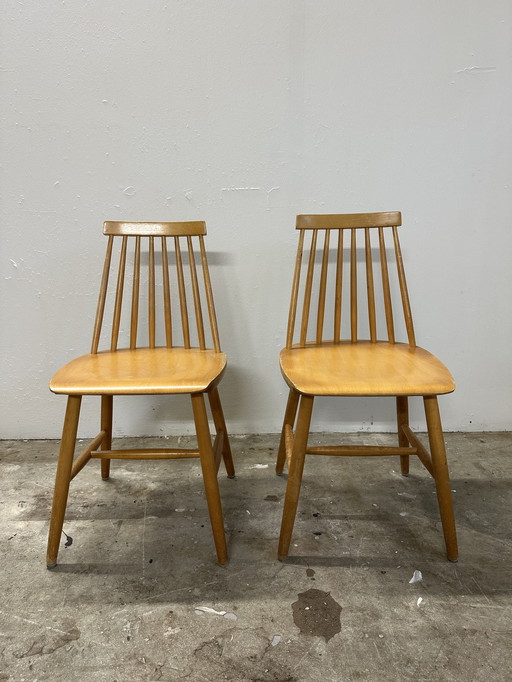 Vintage Ikea Bar Chairs Model Tellus 1960s