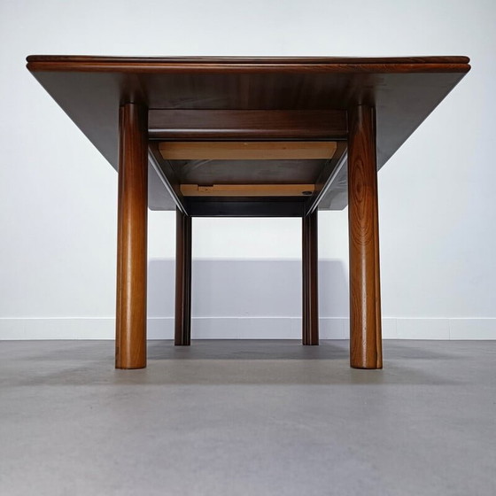 Image 1 of Vintage extendable teak dining table, Italy 1970s