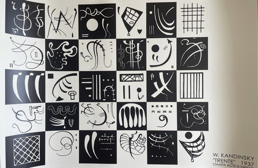 W. Kandinsky (1866-1944), Trente, 1937, copyright W. Kandinsky , SIAE 1991