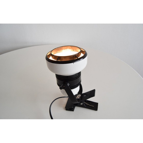 Image 1 of Lampada da parete vintage in metallo laccato e plastica, Ungheria 1970