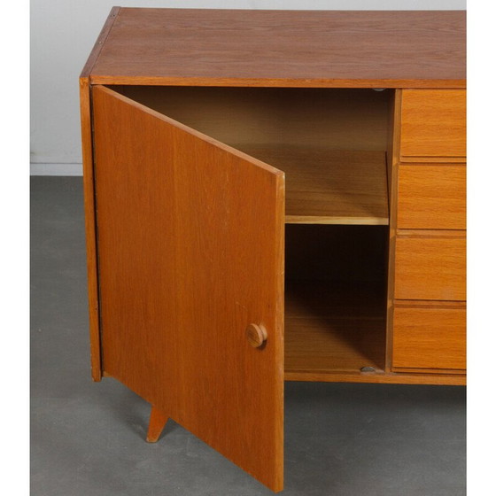 Image 1 of Vintage chest of drawers model U-458 in oak by Jiri Jiroutek for Interier Praha, Czechoslovakia 1960
