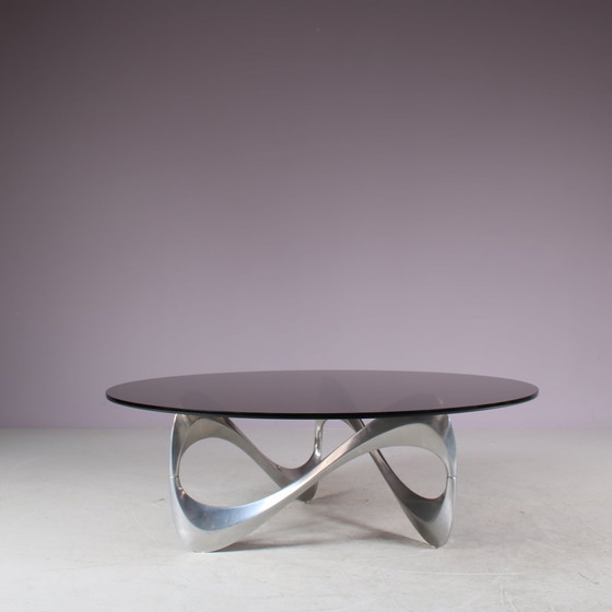 Image 1 of "Snake" Coffee Table by Knut Hesterberg for Ronald Schmidt, Germany 1970