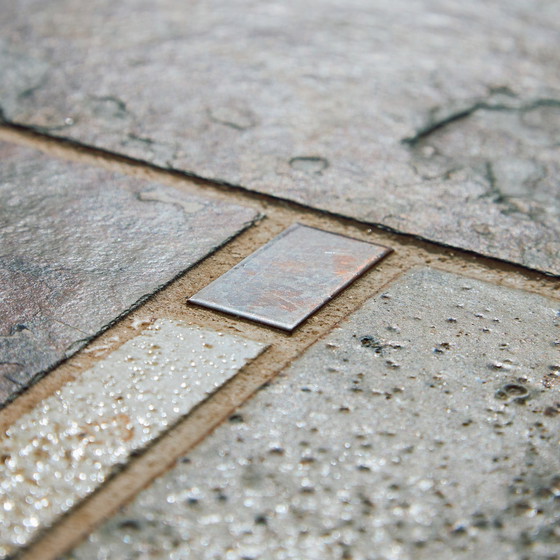 Image 1 of Tavolino da caffè in teak e ceramica Mk10429 di Britt Sallingboe, set da 2