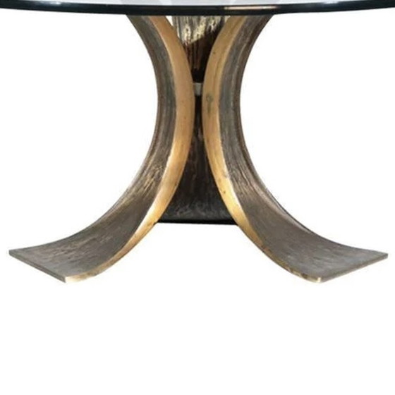 Image 1 of Bronze Coffee Table, Belgium 1970's