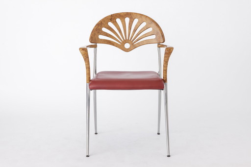 Fauteuil de Luigi Origlia, années 1980, Italie