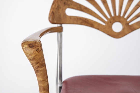 Image 1 of Fauteuil de Luigi Origlia, années 1980, Italie