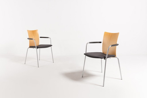 Danish Design Pair Of Chairs