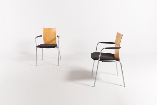 Danish Design Pair Of Chairs