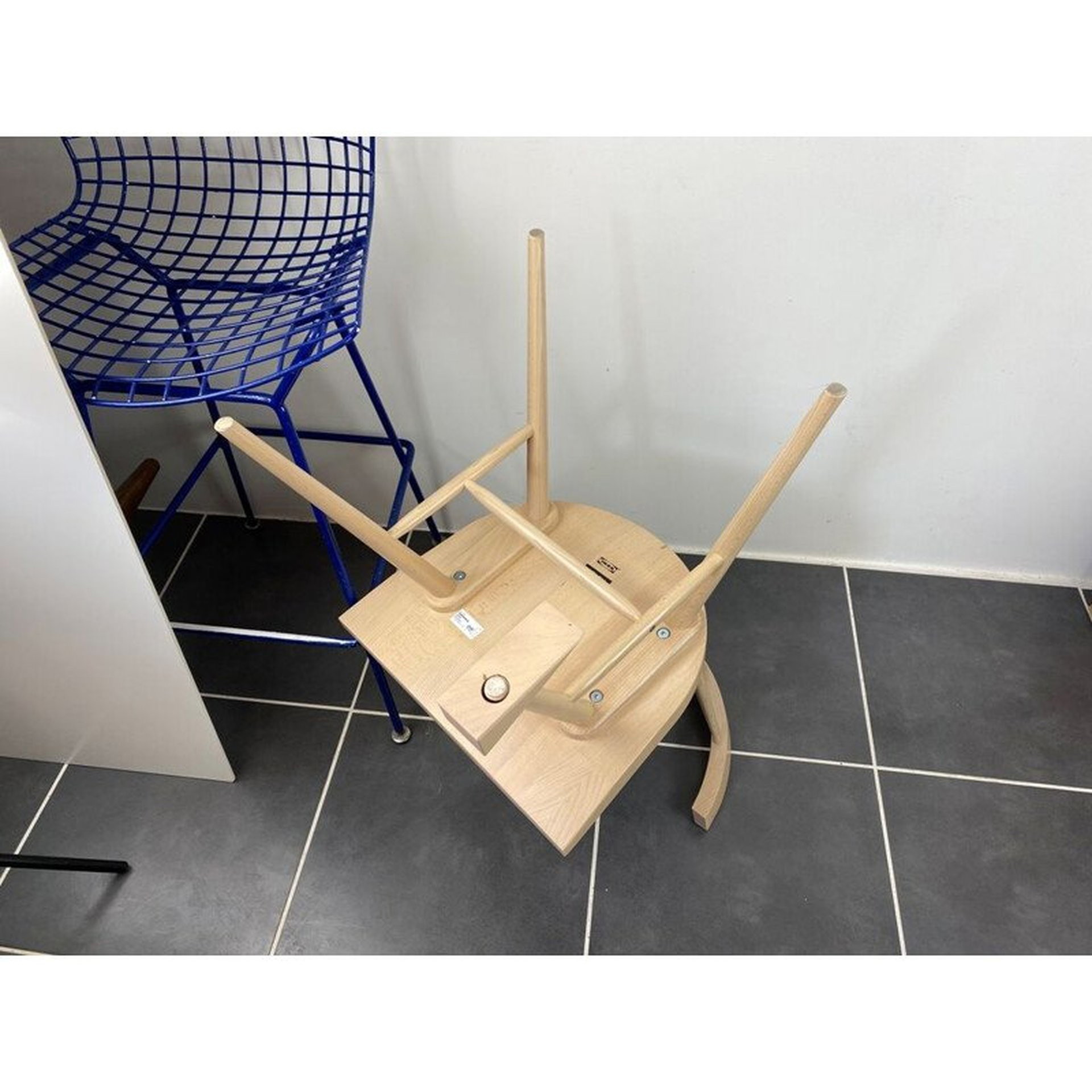 off white ikea chair