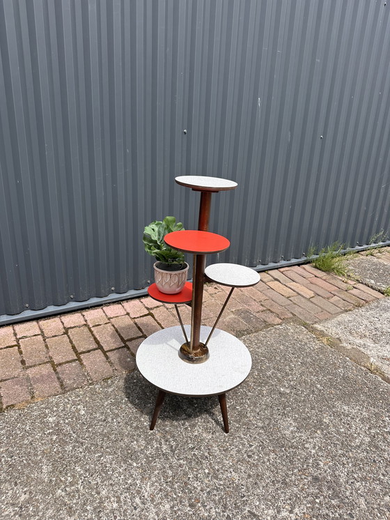 Image 1 of Table à plantes vintage support de plantes