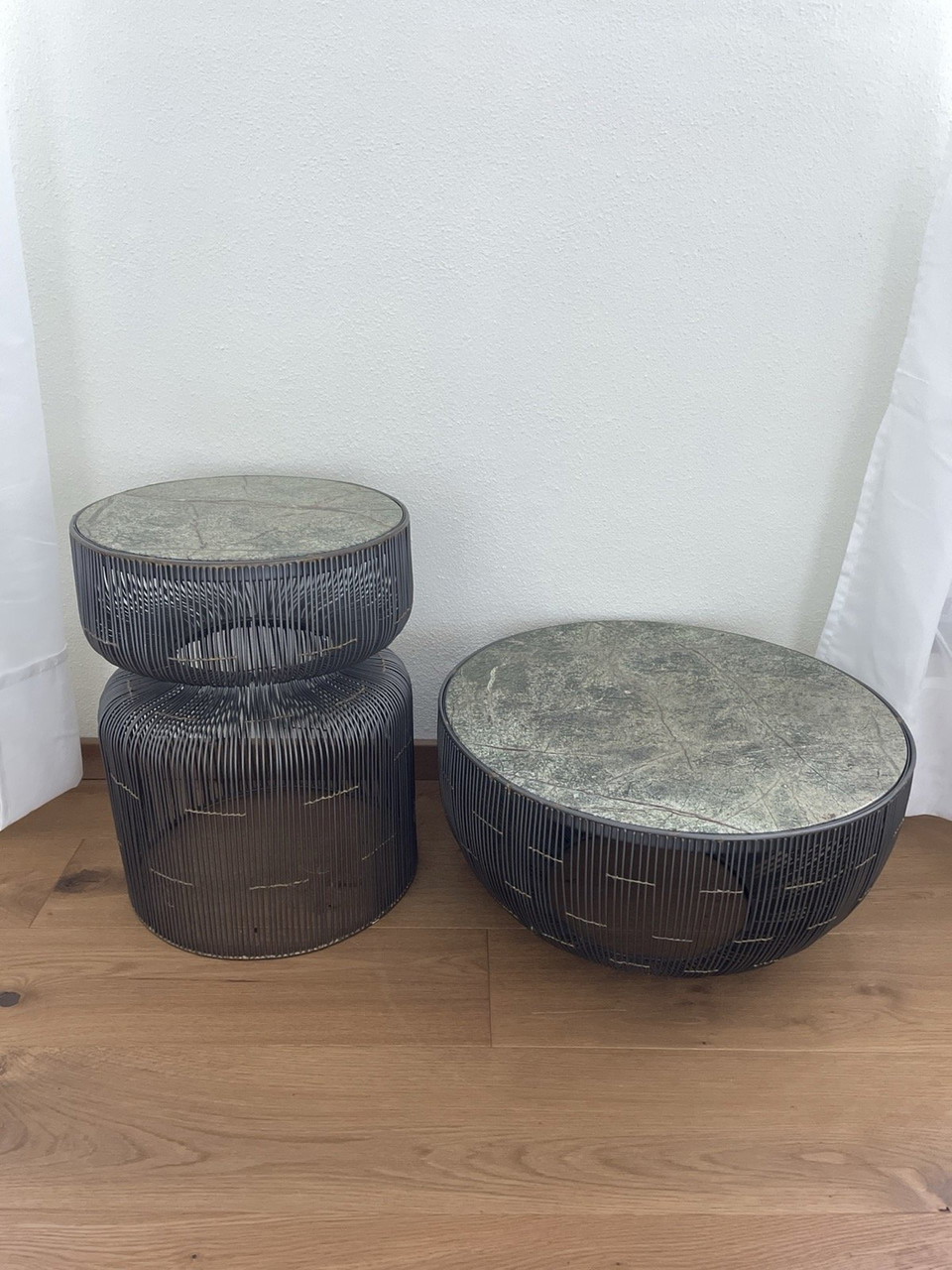 Nikaho coffee table and side table by Gunther Lambert €750 Whoppah