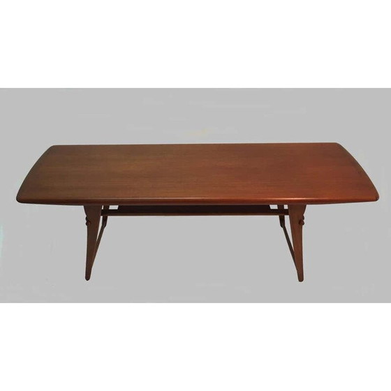 Image 1 of Vintage teak coffee table by Andreas Hansen by Arrebo Mobler, Denmark 1970