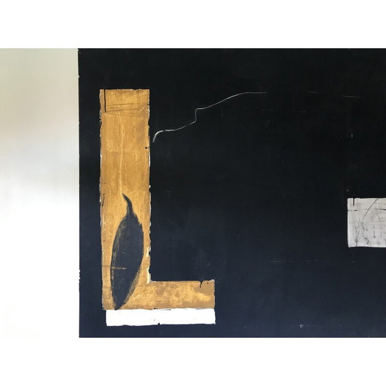 Image 1 of Cuadro antiguo "Correspondencia" de Joël Laye, década de 1992