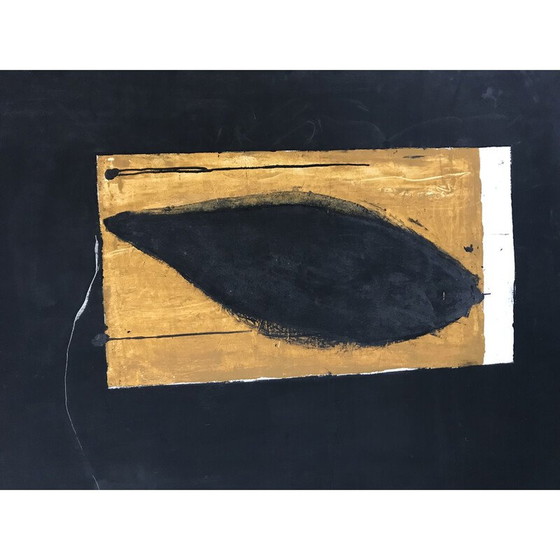 Image 1 of Cuadro antiguo "Correspondencia" de Joël Laye, década de 1992