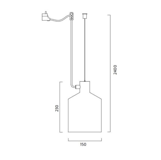 Image 1 of Note Design Lampe suspendue Silo