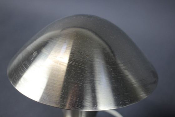 Image 1 of Vintage Chrome Bauhaus Table Lamp by Josef Hurka, Czechoslovakia, 1930s