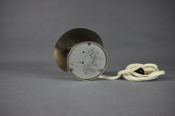 Image 1 of Vintage Chrome Bauhaus Table Lamp by Josef Hurka, Czechoslovakia, 1930s