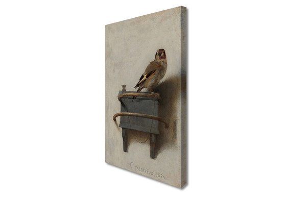 Image 1 of Carel Fabritius - The goldfinch