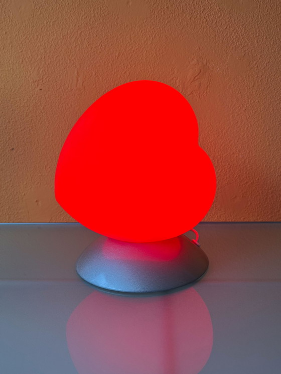 Image 1 of Vintage IKEA Lazy Heart table lamp lamp