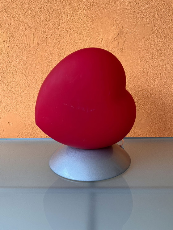 Image 1 of Vintage IKEA Lazy Heart table lamp lamp
