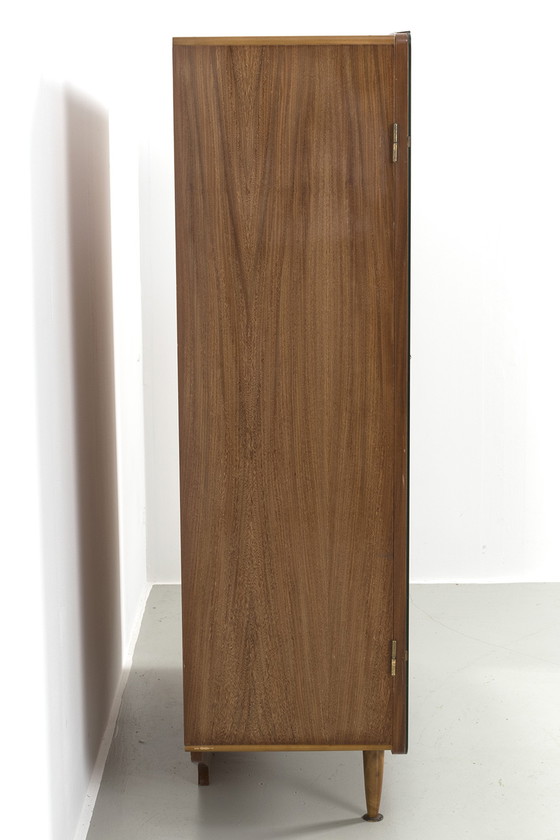 Image 1 of Mid Century Mirror Cabinet