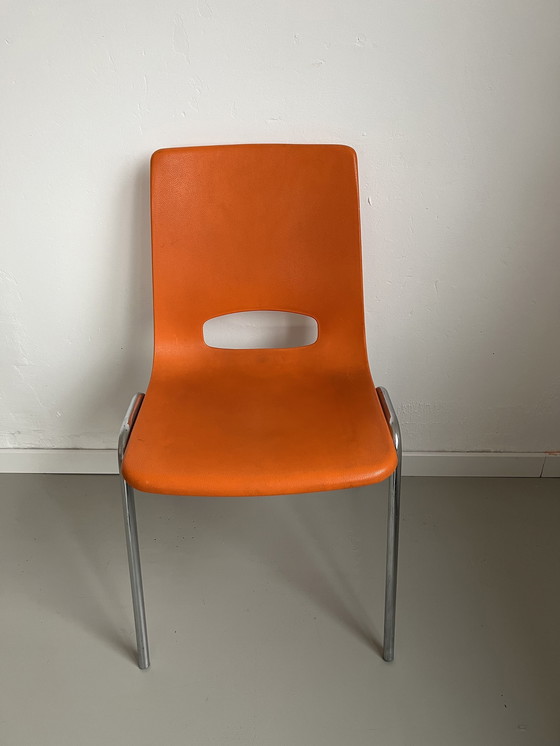 Image 1 of Stackable Vintage Canteen Chair 1982