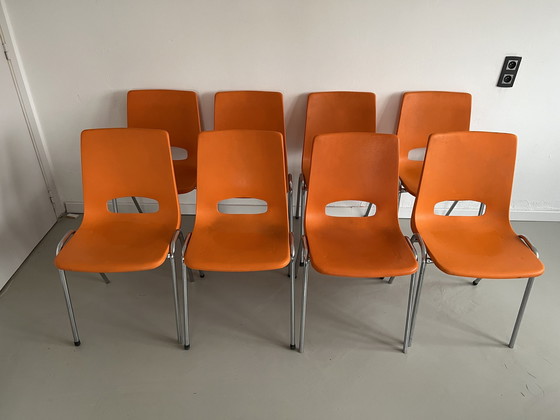 Image 1 of Stackable Vintage Canteen Chair 1982