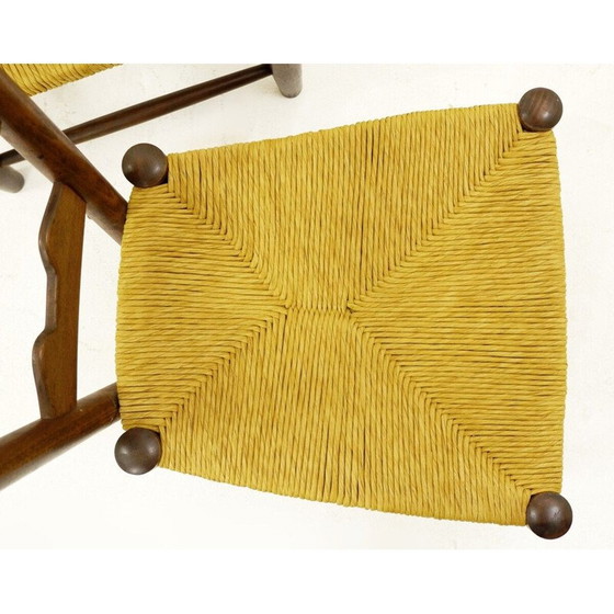 Image 1 of Pair of vintage chairs by Gio Ponti for Casa E Giardino, Italy 1939s